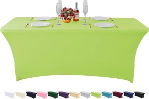 Lime Green table cloth