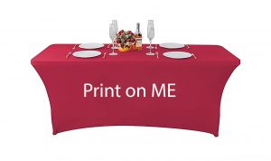 Red table cloth Print on ME