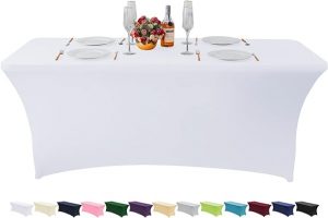 White table cloth