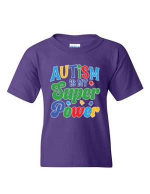 Autism Is My Super Power Purple