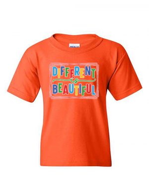 Different Is Beautiful Orange