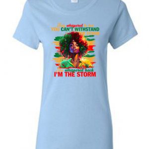 I Am The Storm R-Neck Powder Blue