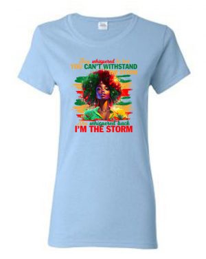 I Am The Storm R-Neck Powder Blue