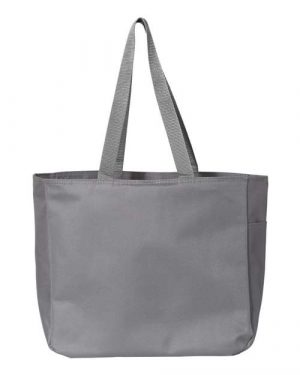 Must Have Tote - Liberty Bags 8815 Charcoal back