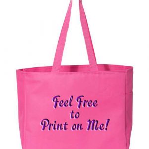 Must Have Tote - Liberty Bags 8815 Pink Print on me