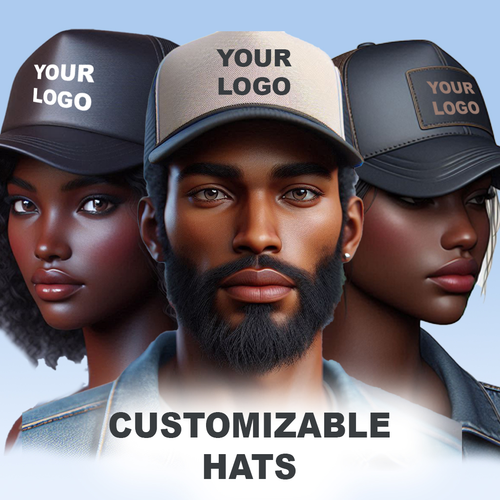 CUSTOMIZABLE HATS & BEANIES