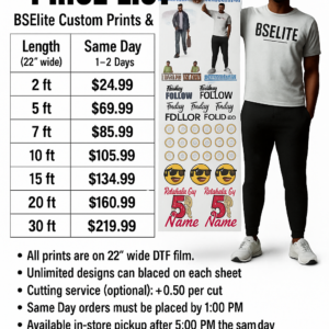 DTF Gang Sheets – Press-Ready Transfers