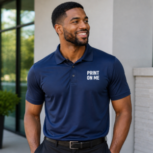 Custom Moisture Wicking Polo