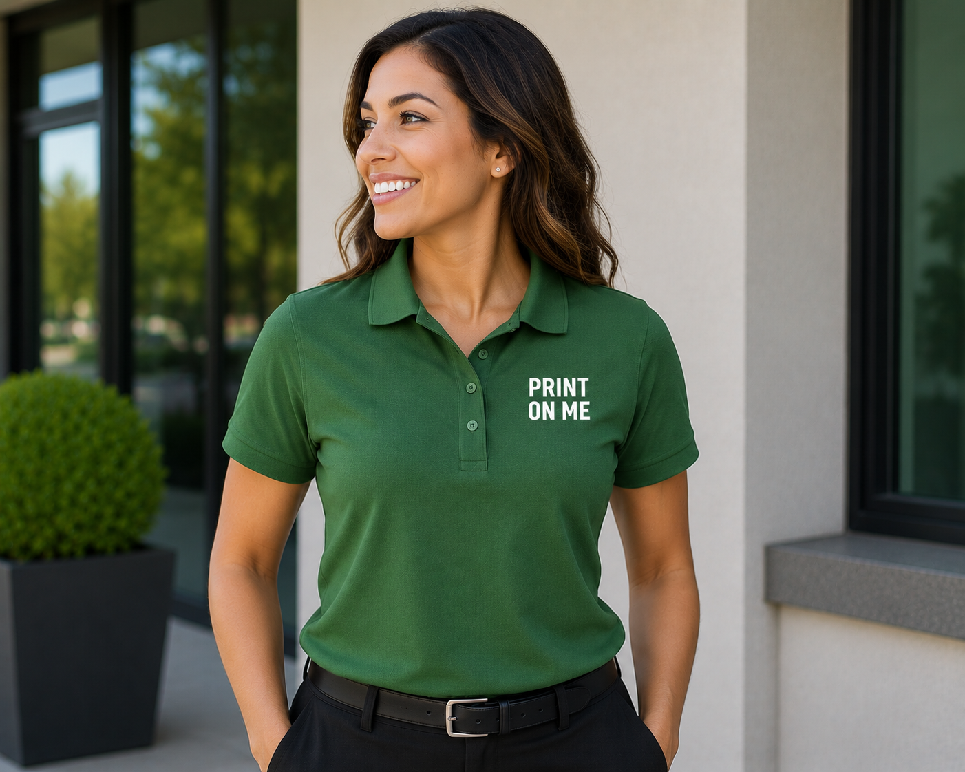 Ladies Cotton Polo